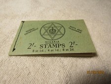Nigeria Federal Dept 1957 Stamp Booklet Stitched 8 1/2d 4 1d 8 2d MNH Stamps '57