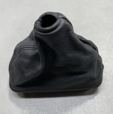 BMW Gear Shift Boot Steptronic Black Leather 25161422976 E46 3