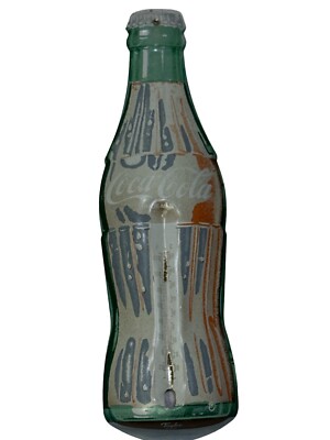 Vintage Coca-Cola Thermometer By Taylor 859 Metal Sign ***MISSING THERMOMETER***