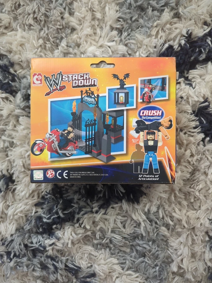 WWE Stack Down Building Block Set Undertaker's Entrance 21011 NEW - Image 3 of 4