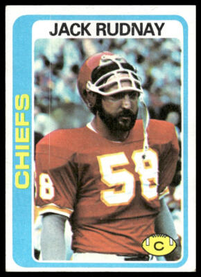 1978 Topps #207 Jack Rudnay Kansas City Chiefs