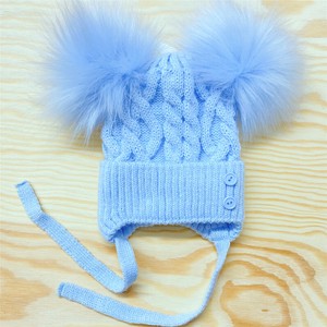 Nouvel Arrivage Superbe Bleu Gris Bebe Garcon Deux Fourrure Pompon Chapeau Avec Ebay Nouvel Arrivage Superbe Bleu Gris Bebe Garcon Deux Fourrure Pompon Chapeau Avec Ebay