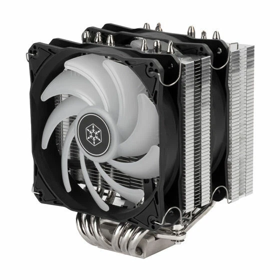 Silverstone SST-HYD120-ARGB Hydrogon D120 ARGB Dual Tower Dual 120mm ARGB Fans - Image 3 of 4