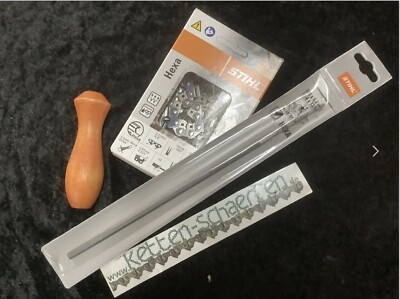 STIHL Hexa Set 3/8 1,6 50 cm 72 Treibglieder Hexa Sägekette + Hexa Feile