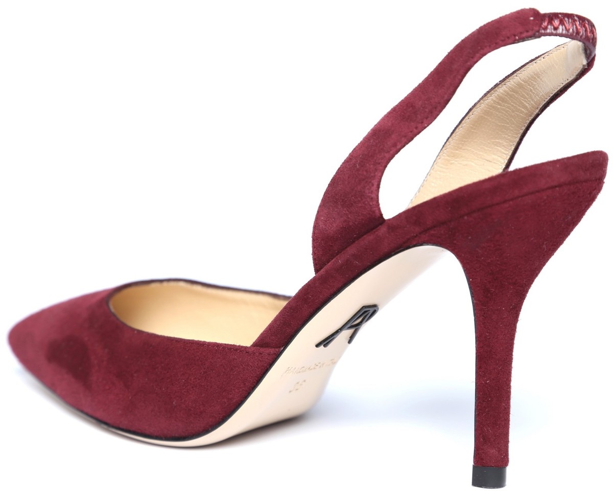 7/12迄お値下げします／新品　Paul Andrew バックストラップシューズ Paul Andrew - Tangerine Round Toe Slingback Pump, 95mm