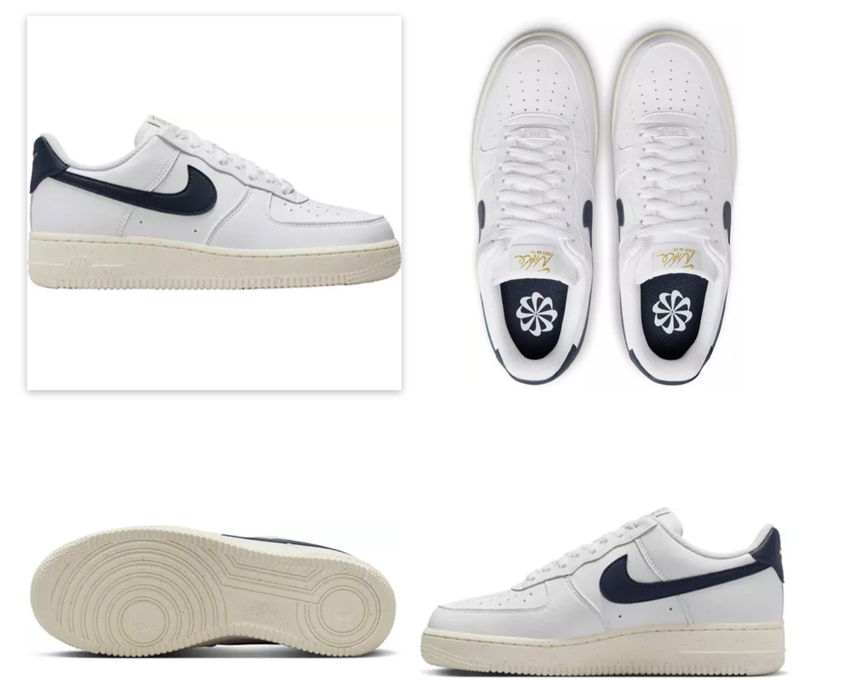 Size 6 - Nike Women's Air Force 1 '07 Next Nature NN white