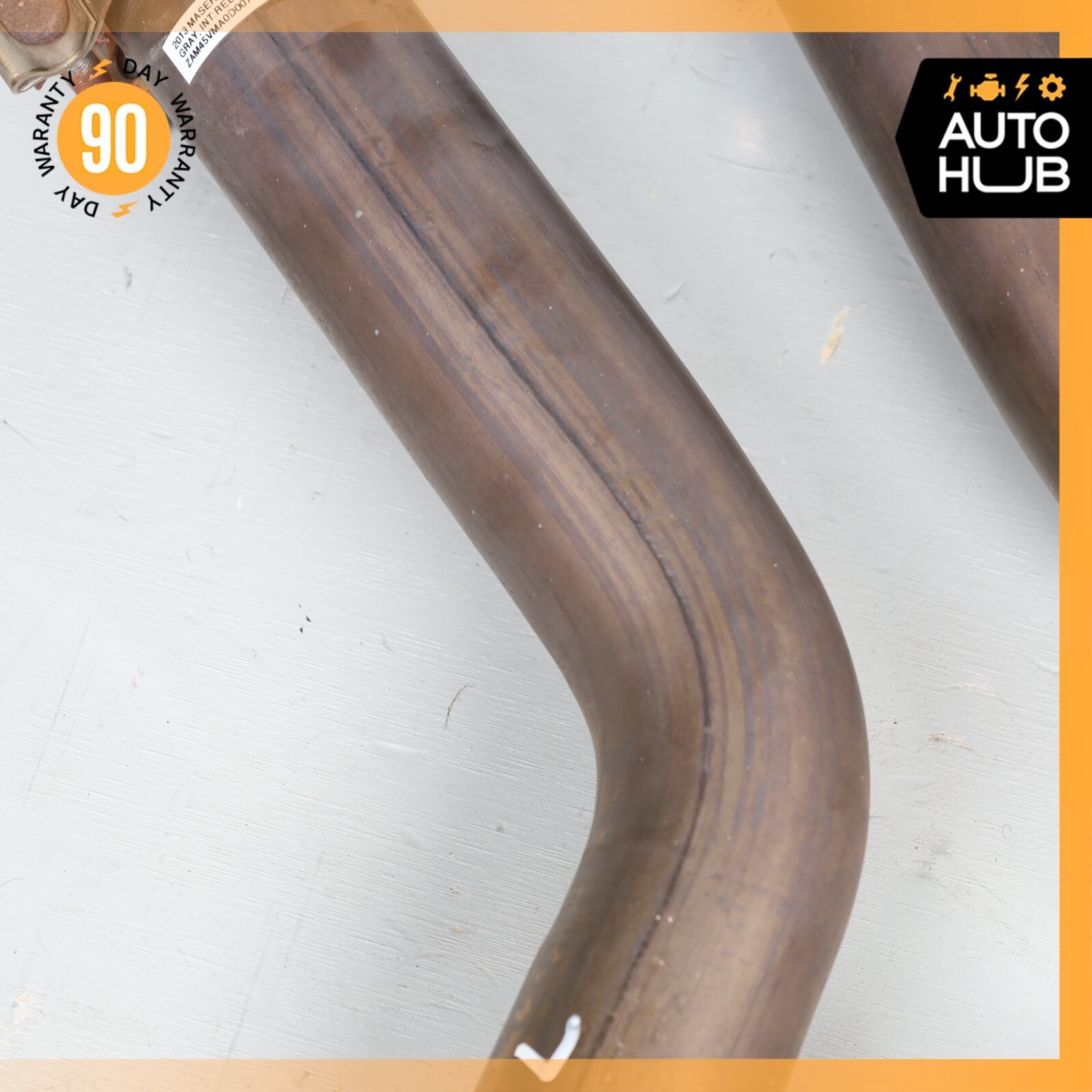 Maserati GranTurismo S M145 4.7L Exhaust Pipes Left & Right Side Set OEM 28k
