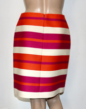 CELINE stripe wool mini skirt F 36 US 2-4