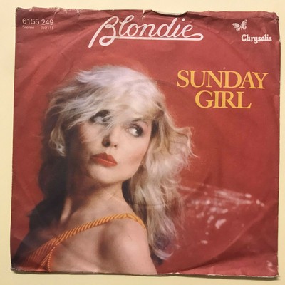 Blondie '' Sunday Girl / I know but I don't know ''  Vinyl Single 7    1978