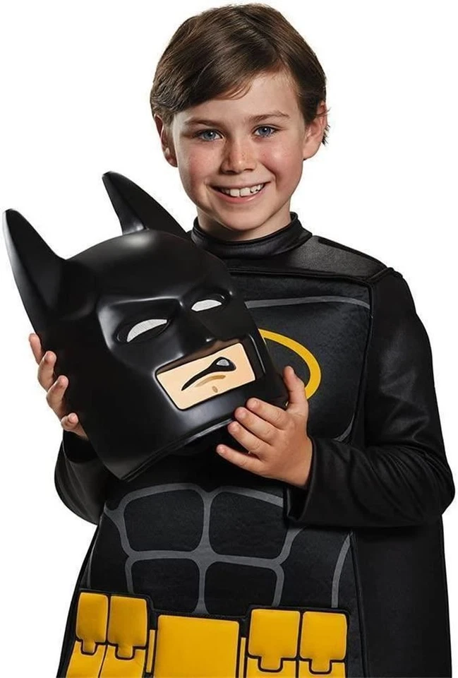 Batman Lego Movie Classic Boys size M 7/8 Costume DC Universe Disguise - Image 4 of 4
