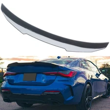 Carbon Fiber Rear Spoiler Wing For 21-25 BMW G22 4 Series 430i G82 M4 PSM Style