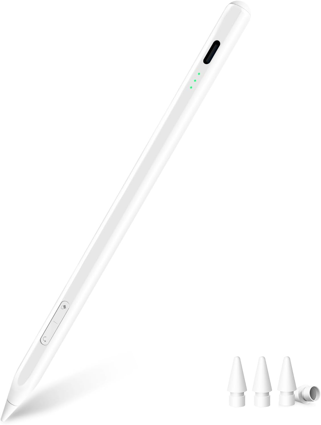 iPad 6th-11th Gen Stylus Pen with Fast Charging, Tilt Sensitivity & Pixel Precision