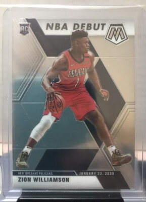 NBA ZION☆RC☆ルーキー PANINI MOSAIC ZION WILLIAMSON RC NBA ROOKIE DEBUT 2019-20 #269 New