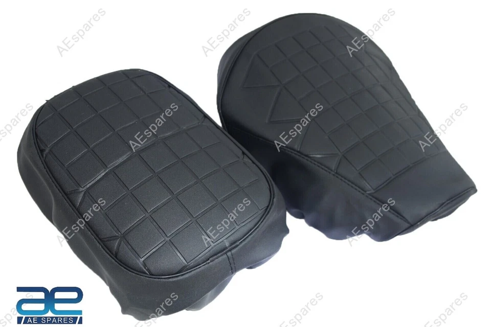 Seat Cover Set Black for Royal Enfield New Classic 350 Reborn Motorcycle