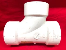 MUELLER INDUSTRIES REDUCING SANITARY TEE PVC 3" X 3" X 3"