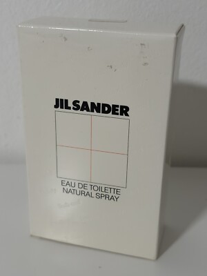 JIL SANDER BATH & BEAUTY EAU DE TOILETTE SPRAY 75ML NEU & OVP DAMEN RARITÄT