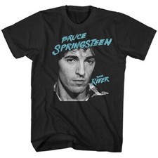 T shirt Bruce Springsteen 'River 2016' Nera - NUOVA UFFICIALE