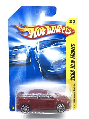 Hot Wheels 2008 New Models 2008 Lancer Evolution Red