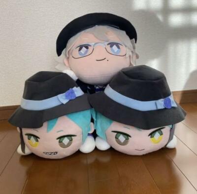 Twisted Wonderland Azul Jade Floyd Mega Jumbo Big Plush Doll Octavinelle 3 Set