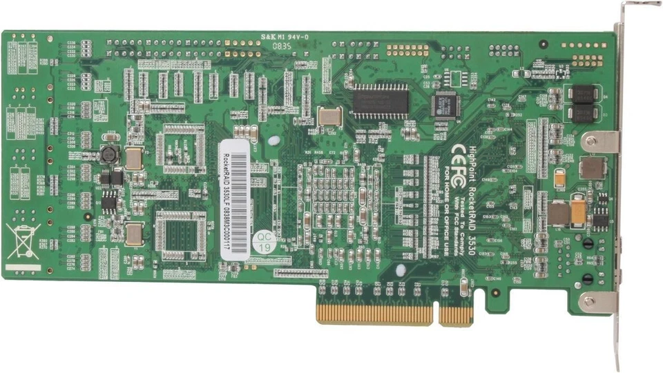 HighPoint RocketRAID 3530 12 Channel PCI-E SATA II IOP Based RAID Controller - Image 4 of 4