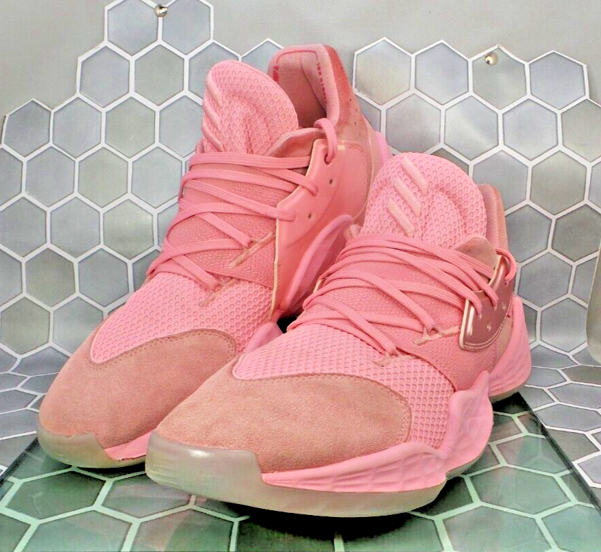 Adidas James Harden Vol 4 Basketball F97188 Pink Lemonade Shoes