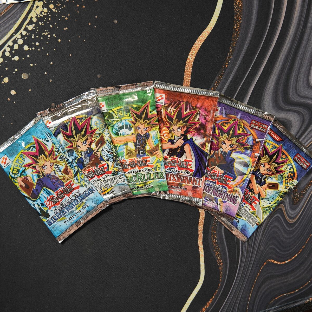 2002 Vintage YuGiOh Original Booster Packs Unweighed! LOB 2002 Vintage YuGiOh Original Booster Packs Unweighed! LOB