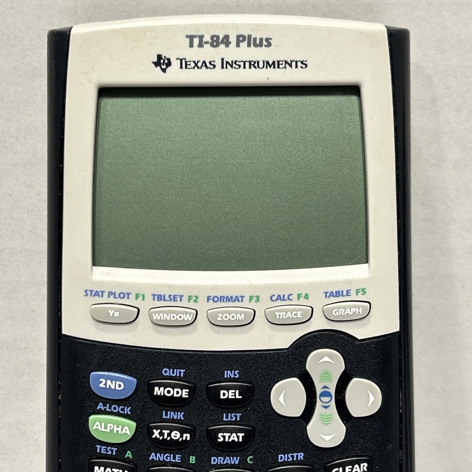 Texas Instruments T1-84 Plus Silver Edition Graphing Calculator Tested ...