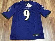 MENS S - NEW Nike NFL Baltimore Ravens #9 Justin Tucker Football Jersey
