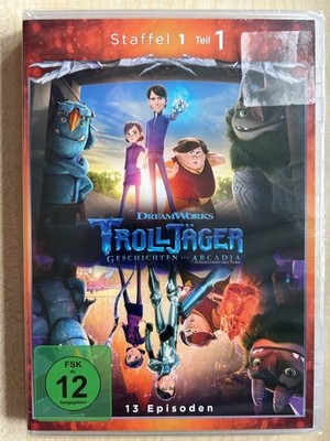 DVD Box - Animationsserie 2017 - Trolljäger Geschichten aus Arcadia Staffel 1.1
