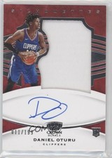 2020-21 Panini Crown Royale Rookie Silhouettes 11/199 Daniel Oturu #118 Auto 0c6