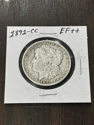 1891-CC MORGAN SILVER DOLLAR ✪ BEAUTIFUL COIN ✪ EF++ ✪ CARSON CITY
