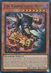 Junk Warrior/Assault Mode BPRO-EN007 Super Rare 1st Edition Yu-Gi-Oh!