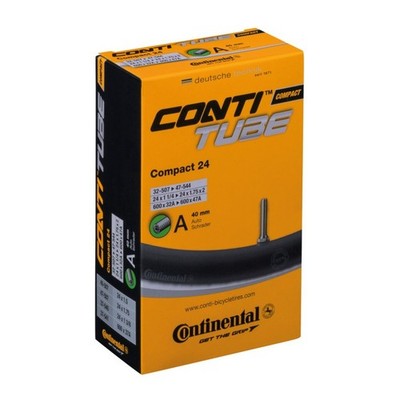 Continental 24'' Schlauch ''Compact 24 RE'', 24x1 1/4-1.75'' (32/47-507/544), AV 40 