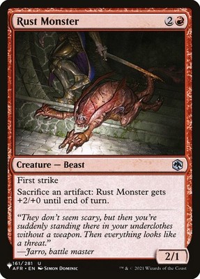 Rust Monster Regular - The List MTG-NM
