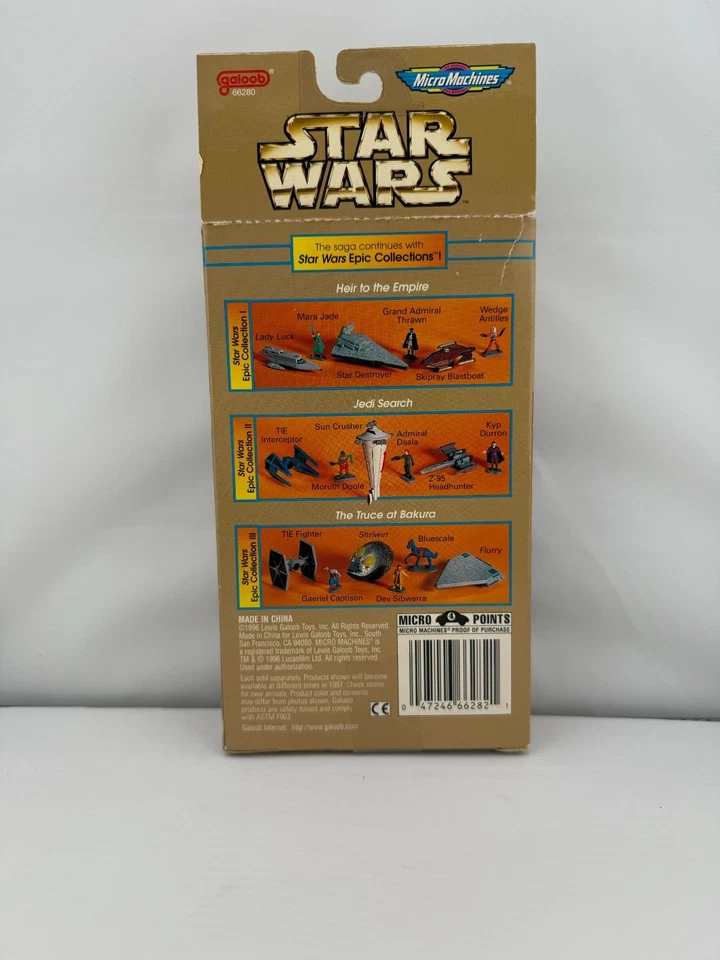 Star Wars Micro Machines Epic Collections II 1996: Jedi caja de búsqueda desgaste sellado Foto 3 de 3