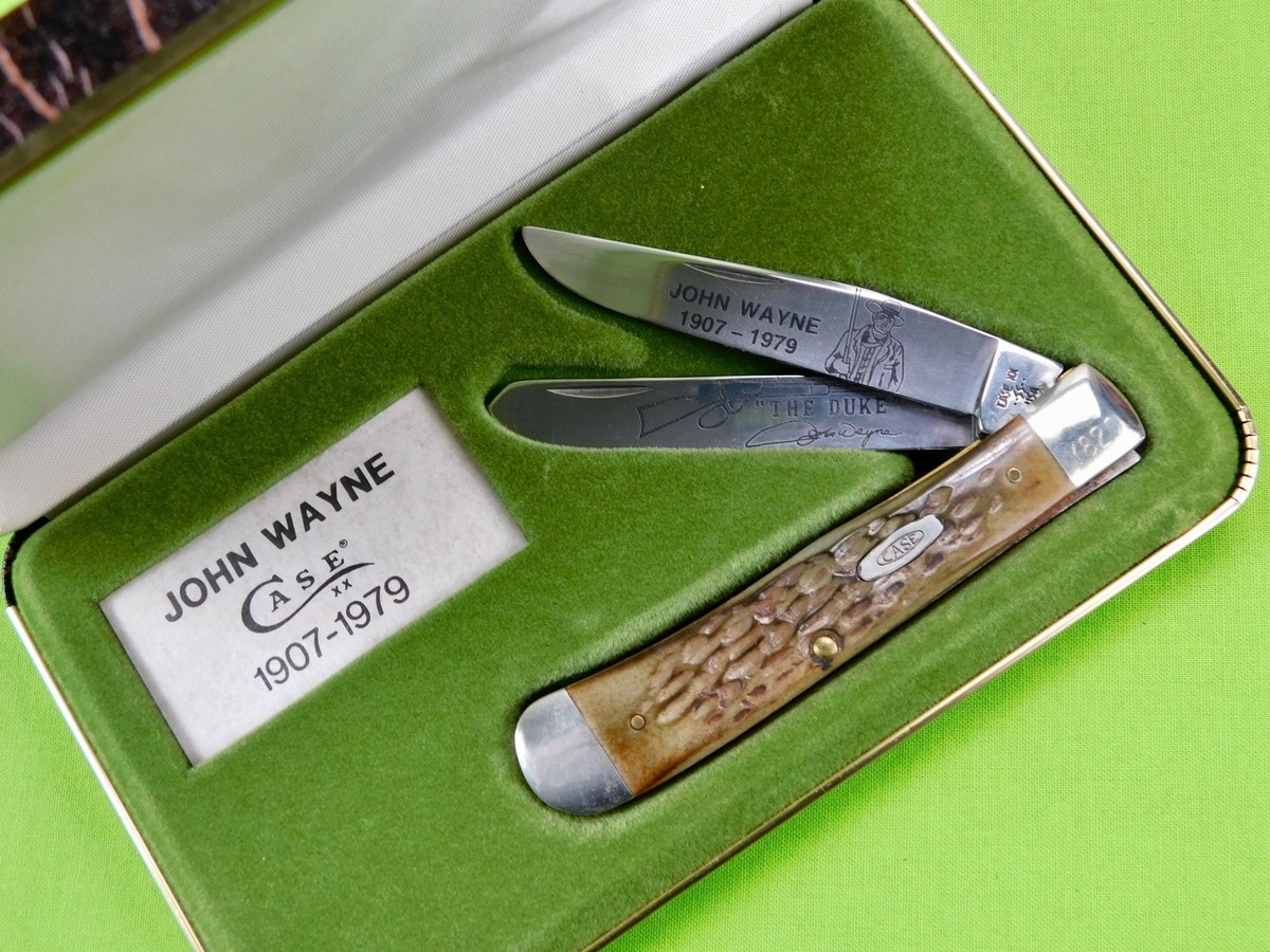 1979 Case XX John Wayne Duke Trapper Folding Pocket Knife Limited