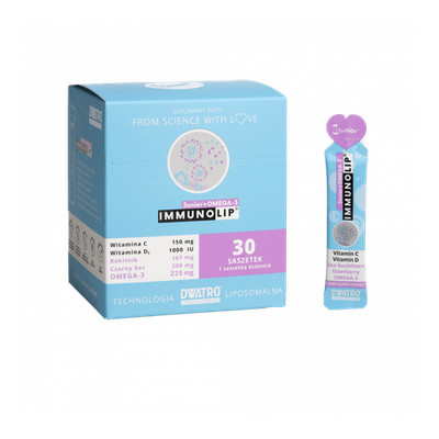 DWATRO ImmunoLip Junior + Omega-3   30 Beutel (DHA 175 mg)