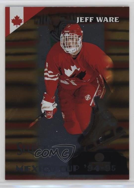 1994-95 Select Certified Gold Jeff Ware #163 Rookie RC 0t2