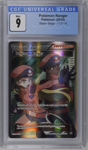 Pokémon Ranger graded CGC 9 for sale on eBay