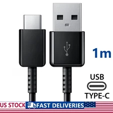 USB-A to USB-C Data Charging Cable 1m For Samsung XiaoMi  HUAWEI Tablets Android
