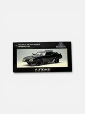 Autoart 1/18 Mad Max 2 Interceptor Collectables 17+