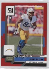 2022 Panini Donruss Press Proof Red Jerry Tillery #298 0zm5