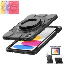 Case For iPad A16 2025/iPad 10th Gen 10.9 in Heavy Duty Shockproof Stand Cover