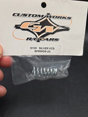 Custom Works Silver Vcs Springs Aggressor  Pan Car