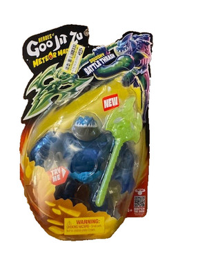New!! Goo Jit Zu Heroes Meteor Madness Battle Thrash Squishy