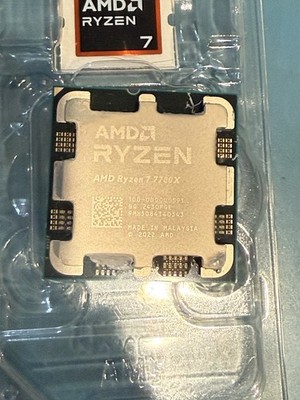 AMD Ryzen 7 7700x Processor (5.4 GHz, 8 Cores, LGA 1718/Socket AM5) Box -...