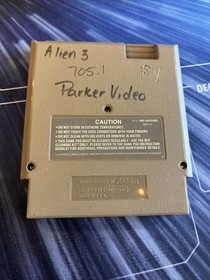 Alien 3 Nintendo Nes Cleaned & Tested Authentic / Original