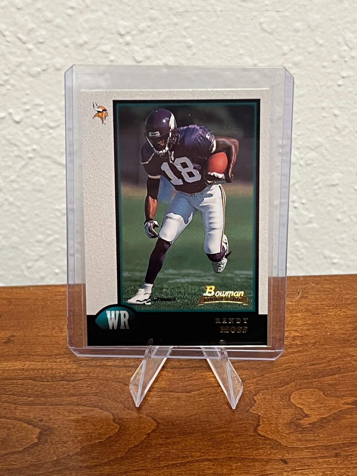 Randy Moss 1998 Bowman Rookie Card RC #182 Minnesota Vikings HOF