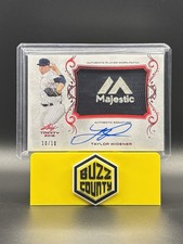 Taylor Widener 2018 Leaf Trinity RPA RED /10 Full Majestic Patch SSP GAMECOCKS