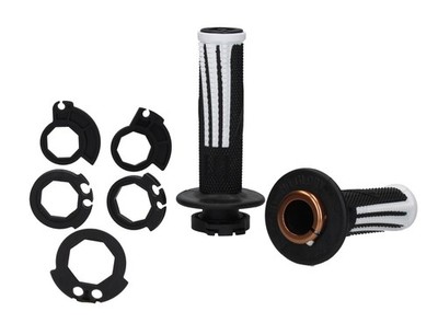 ODI EMIG PRO V2 Lock-On Grips Griffe Griffgummis Lenkergriffe schwarz/weiß